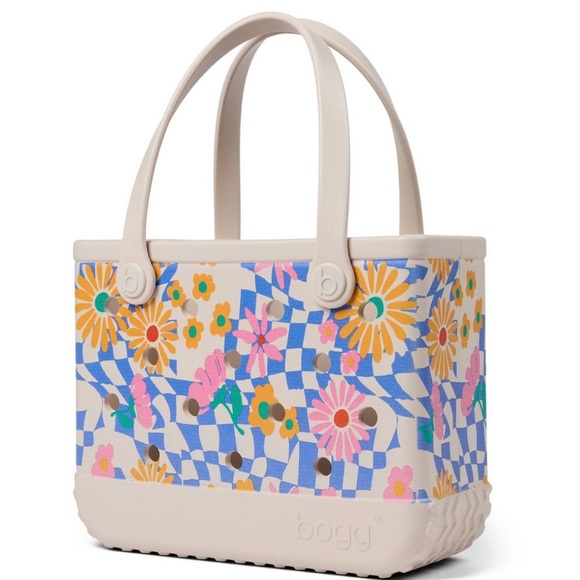 Bitty BOGG BAG Blue Saffron Check’er Out - Picture 2 of 5